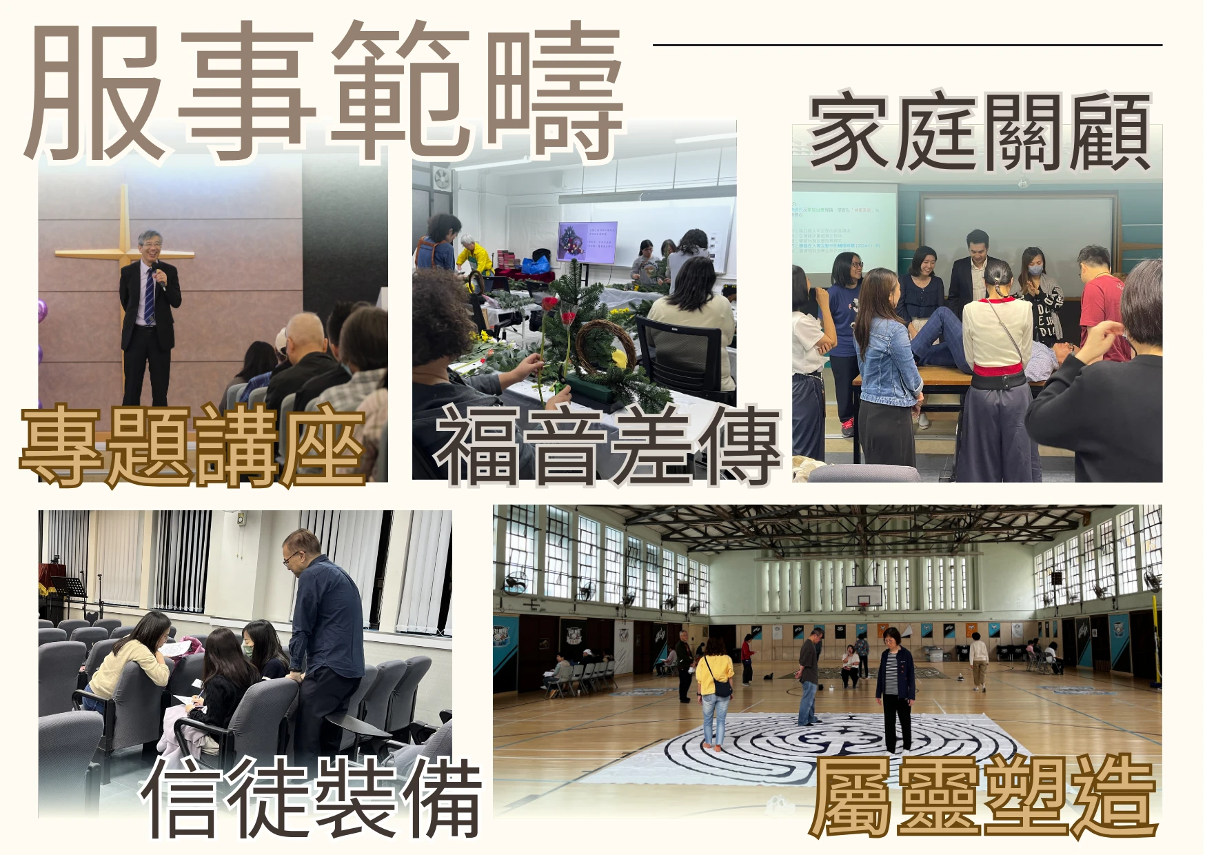 五大服事範疇